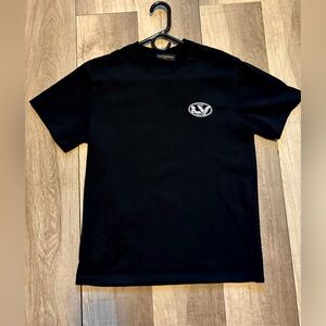 Louis Vuitton Black Short Sleeve Tee with Logo